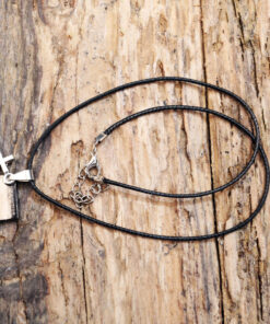 leather cross necklace  from Holy Land