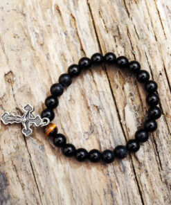 Onix cross bracelet from Holy Land