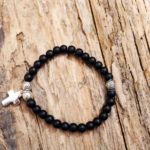 Onix cross bracelet from Holy Land